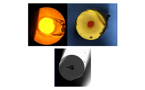 Development of mid-IR transmitting glasses and fibres